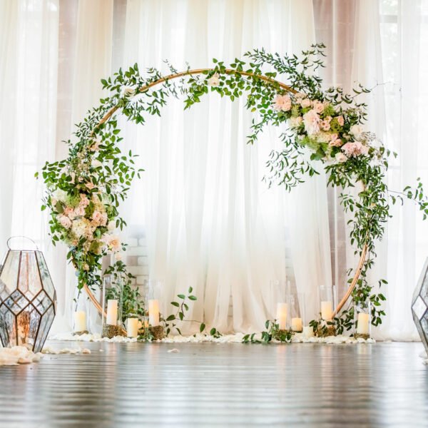 On-Site Comprehensive Setup For Romantic Wedding Venues
