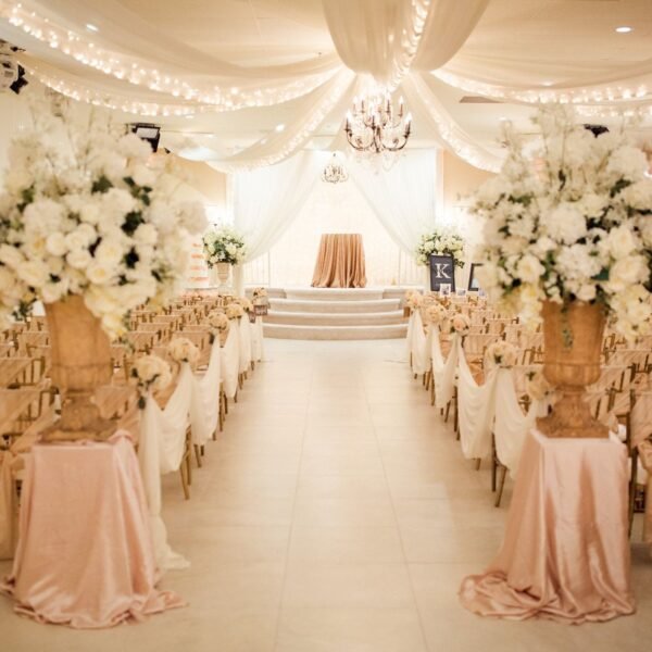 Combined Floral And Tabletop Decor Service